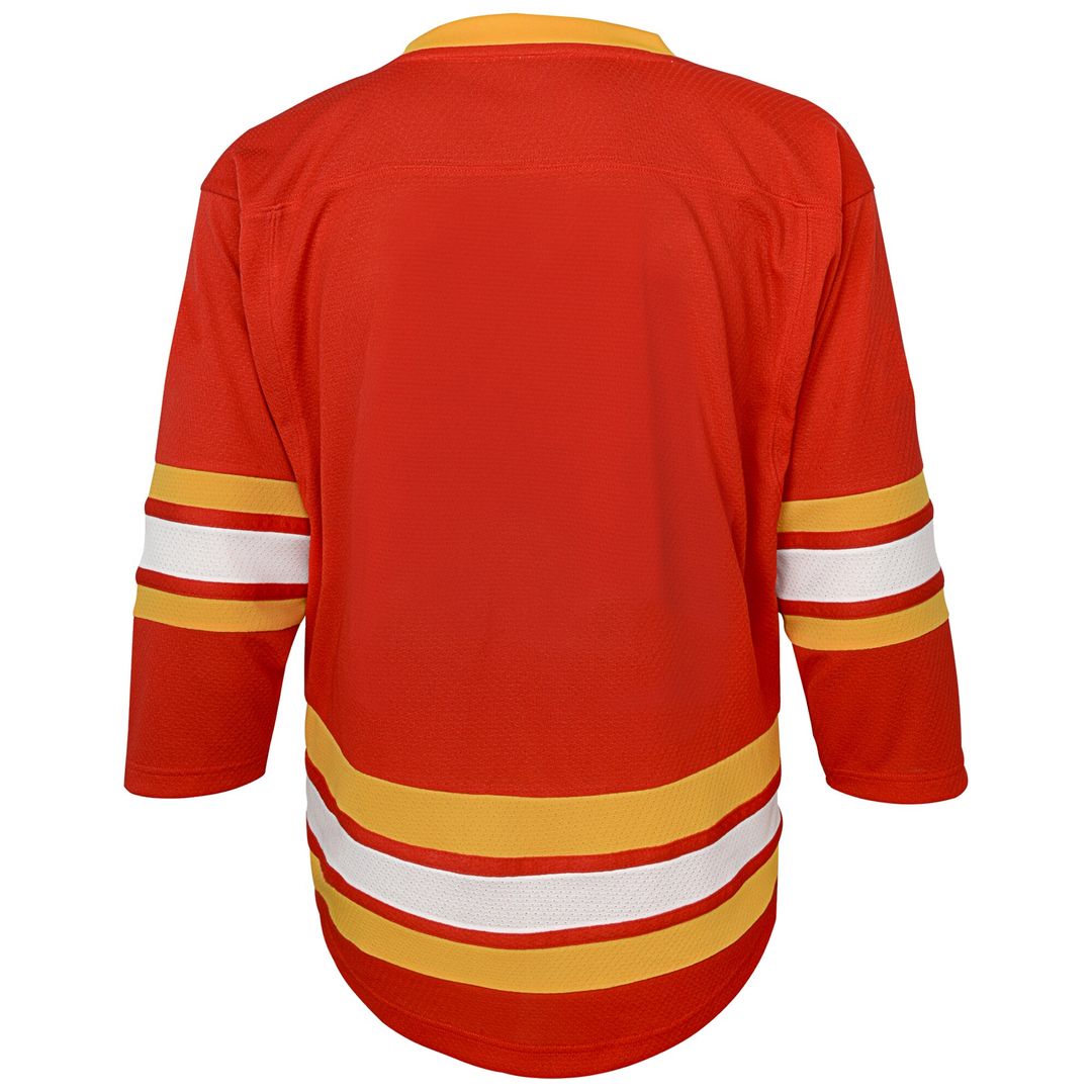 Calgary Flames Youth Home Replica Blank Jersey - Red