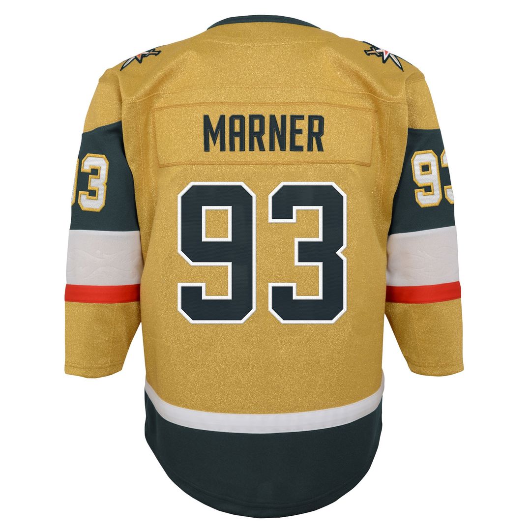 Mitch Marner Vegas Golden Knights Outerstuff Youth Premier Player Jersey - Gold