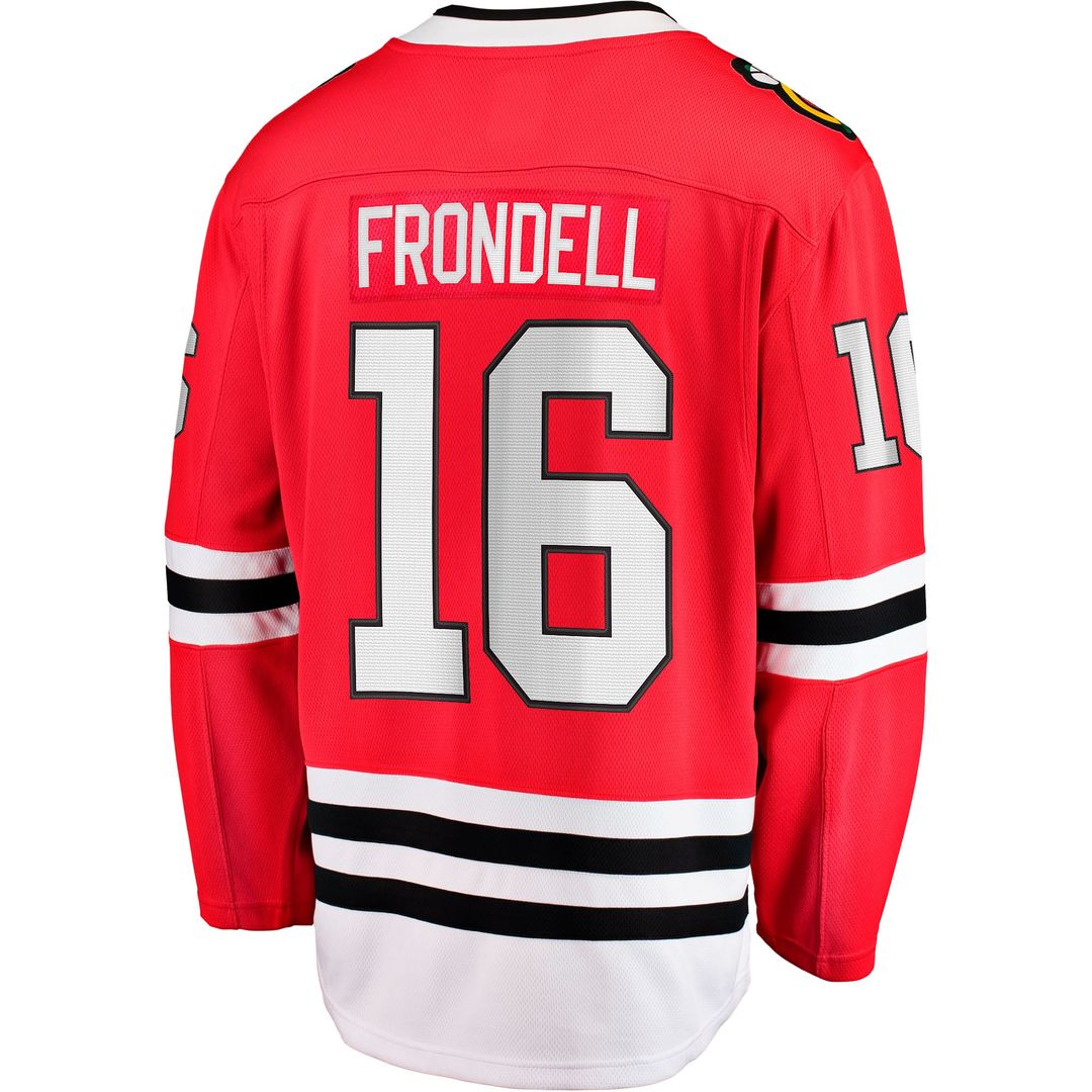 Anton Frondell Chicago Blackhawks Fanatics Breakaway Jersey - Red