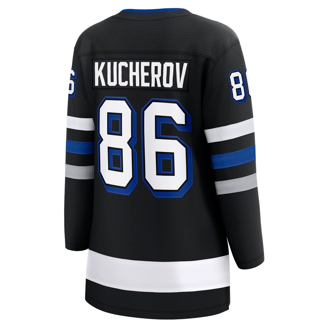 Nikita Kucherov Tampa Bay Lightning Fanatics Women's Breakaway Jersey - Black
