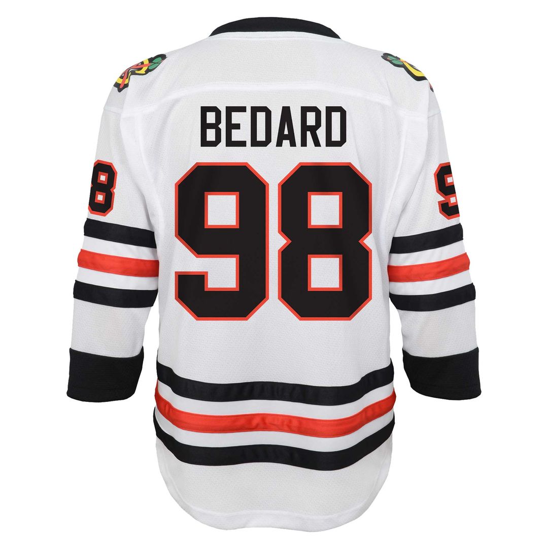 Connor Bedard Chicago Blackhawks Youth Home Player Replica Jersey - Red