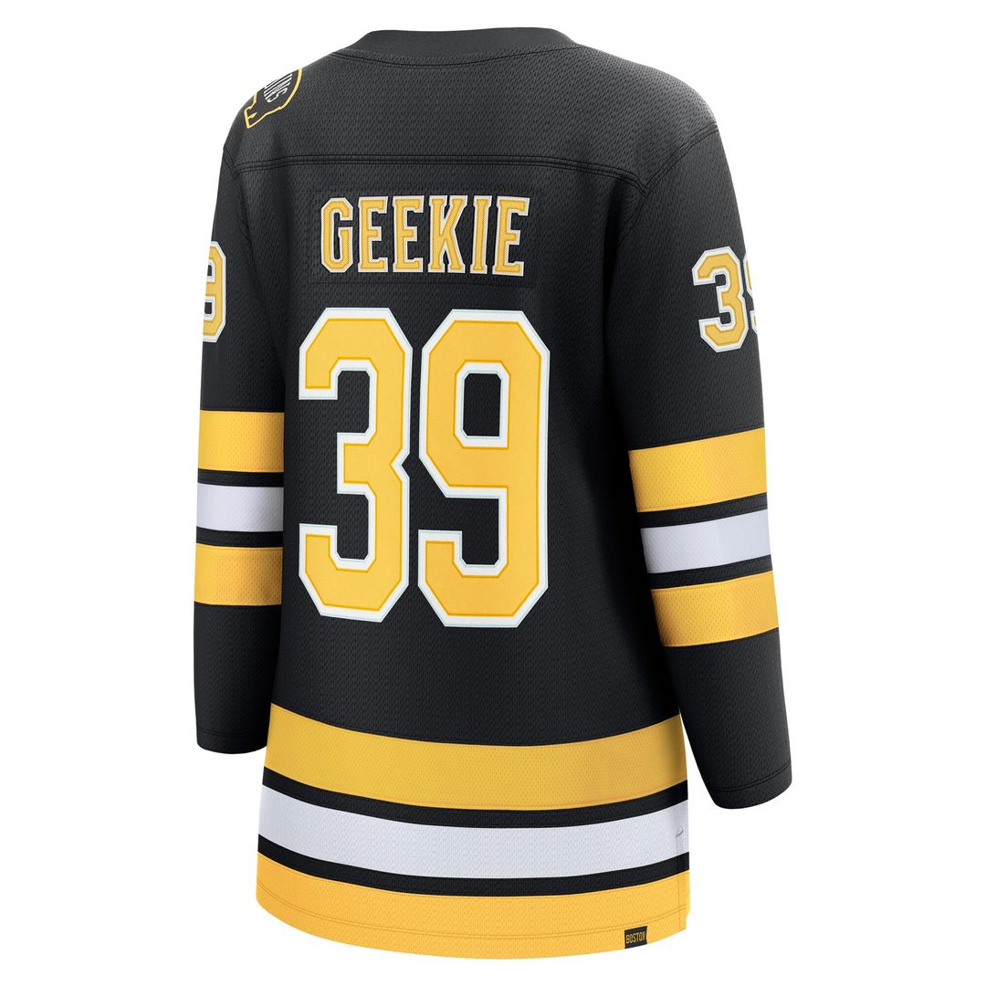 Morgan Geekie Boston Bruins Fanatics Women's Home Breakaway Player Jersey - Black