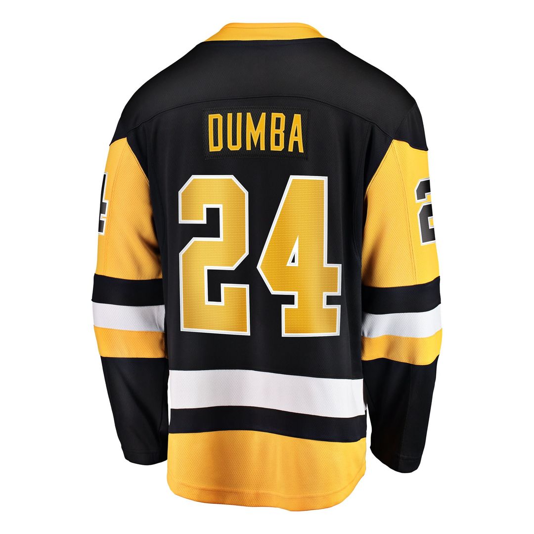 Matt Dumba Pittsburgh Penguins Fanatics Home Breakaway Jersey - Black