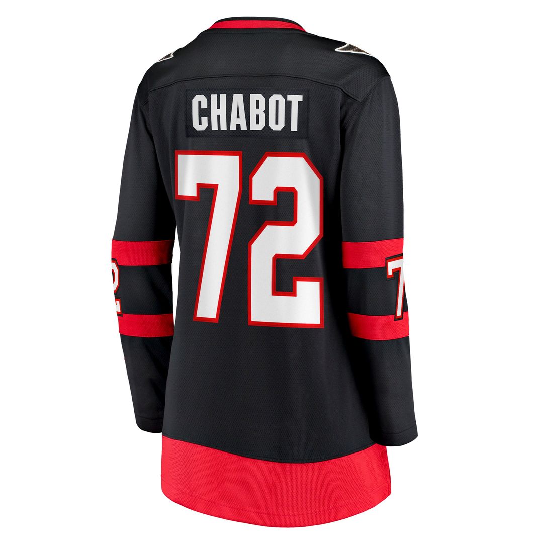 Thomas Chabot Ottawa Senators Fanatics Women's Home Breakaway Jersey - Black