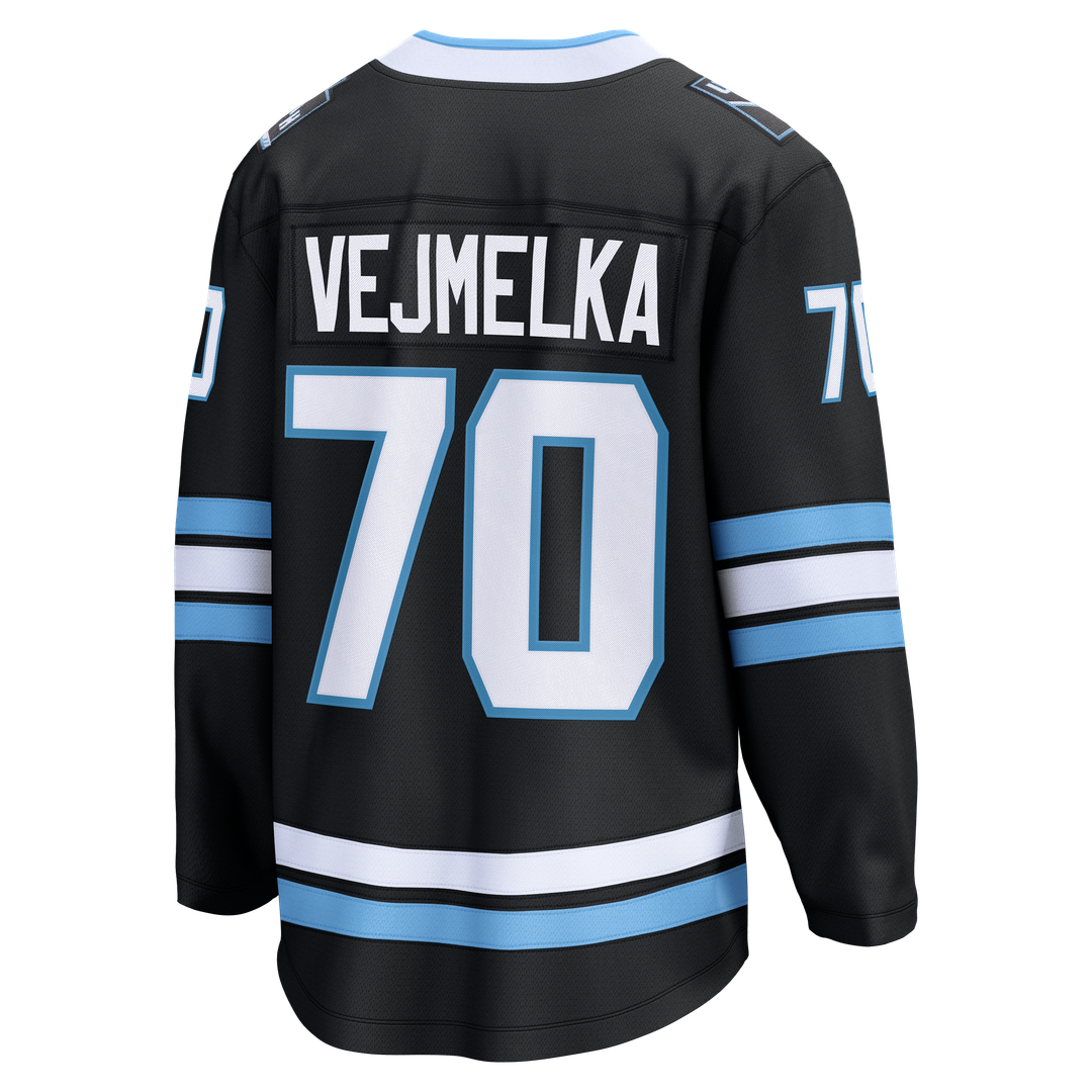 Karel Vejmelka Utah Mammoth Fanatics Home Breakaway Jersey - Black