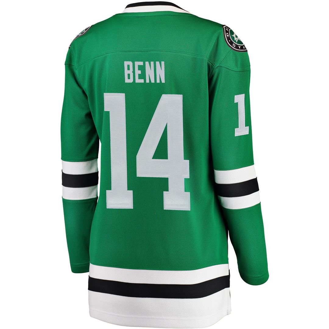 Jamie Benn Dallas Stars Fanatics Women's Home Breakaway Jersey - Green