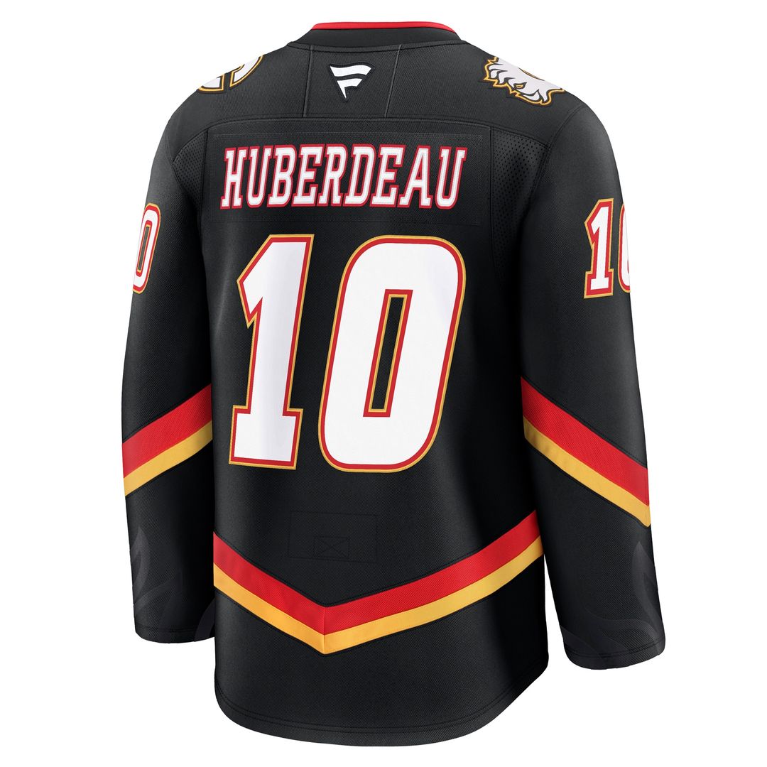 Jonathan Huberdeau Calgary Flames Fanatics Home Premium Jersey - Red