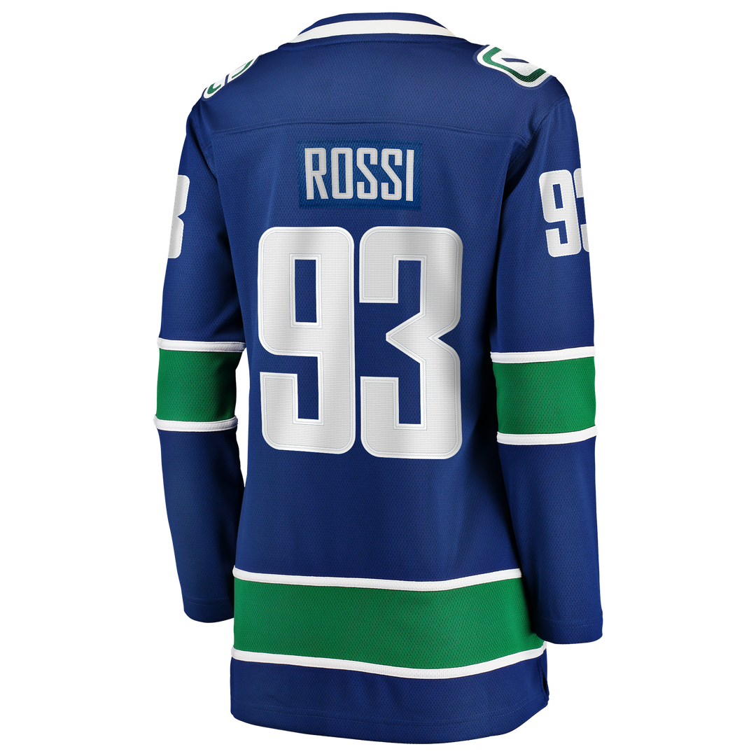 Marco Rossi Vancouver Canucks Fanatics Women's Home Breakaway Player Jersey - Blue