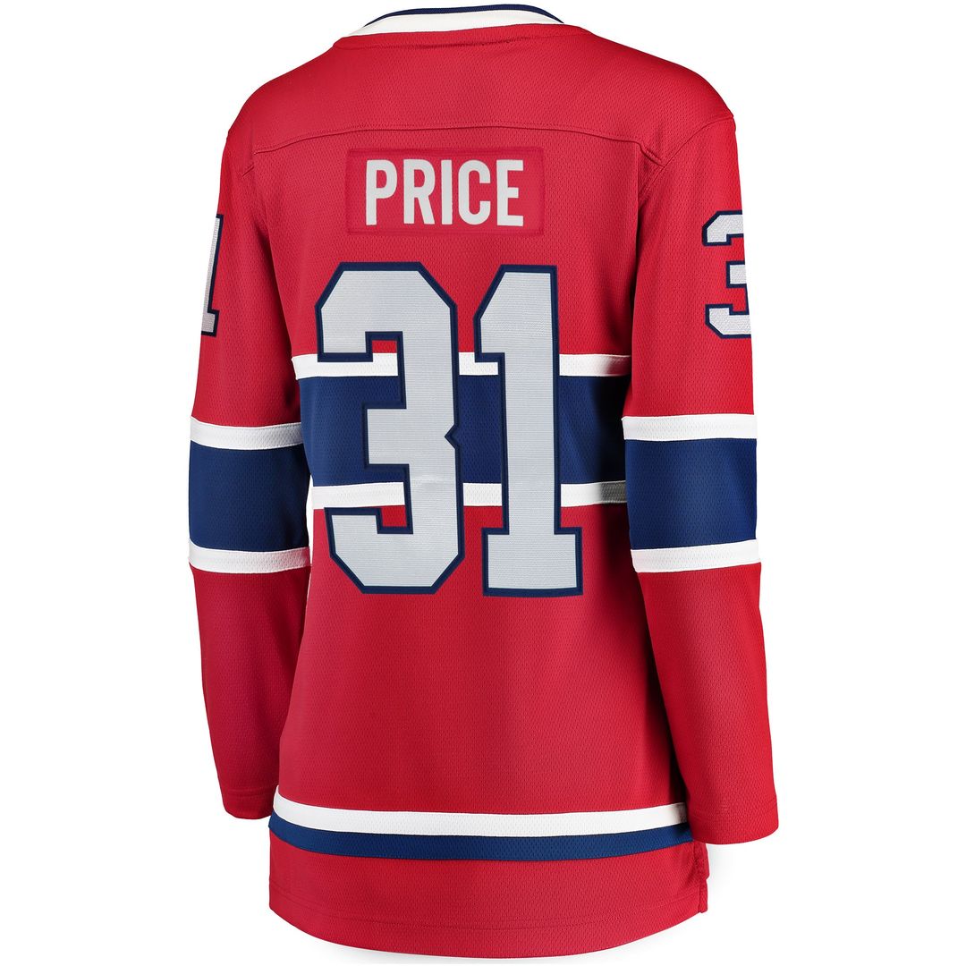 Carey Price Montreal Canadiens Fanatics Women's Home Breakaway Jersey - Red
