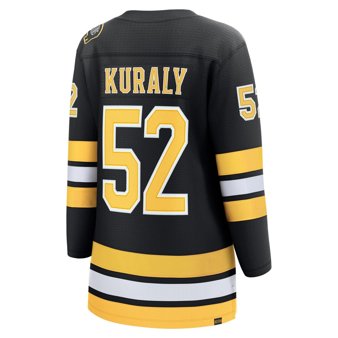 Sean Kuraly Boston Bruins Fanatics Women's Home Breakaway Player Jersey - Black