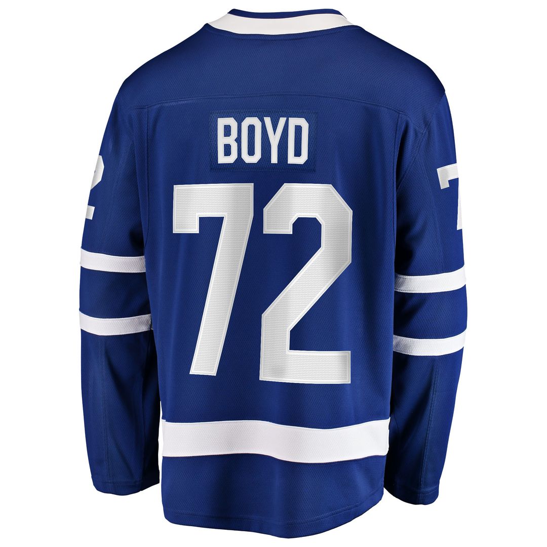 Travis Boyd Toronto Maple Leafs Fanatics Home Breakaway Jersey - Blue