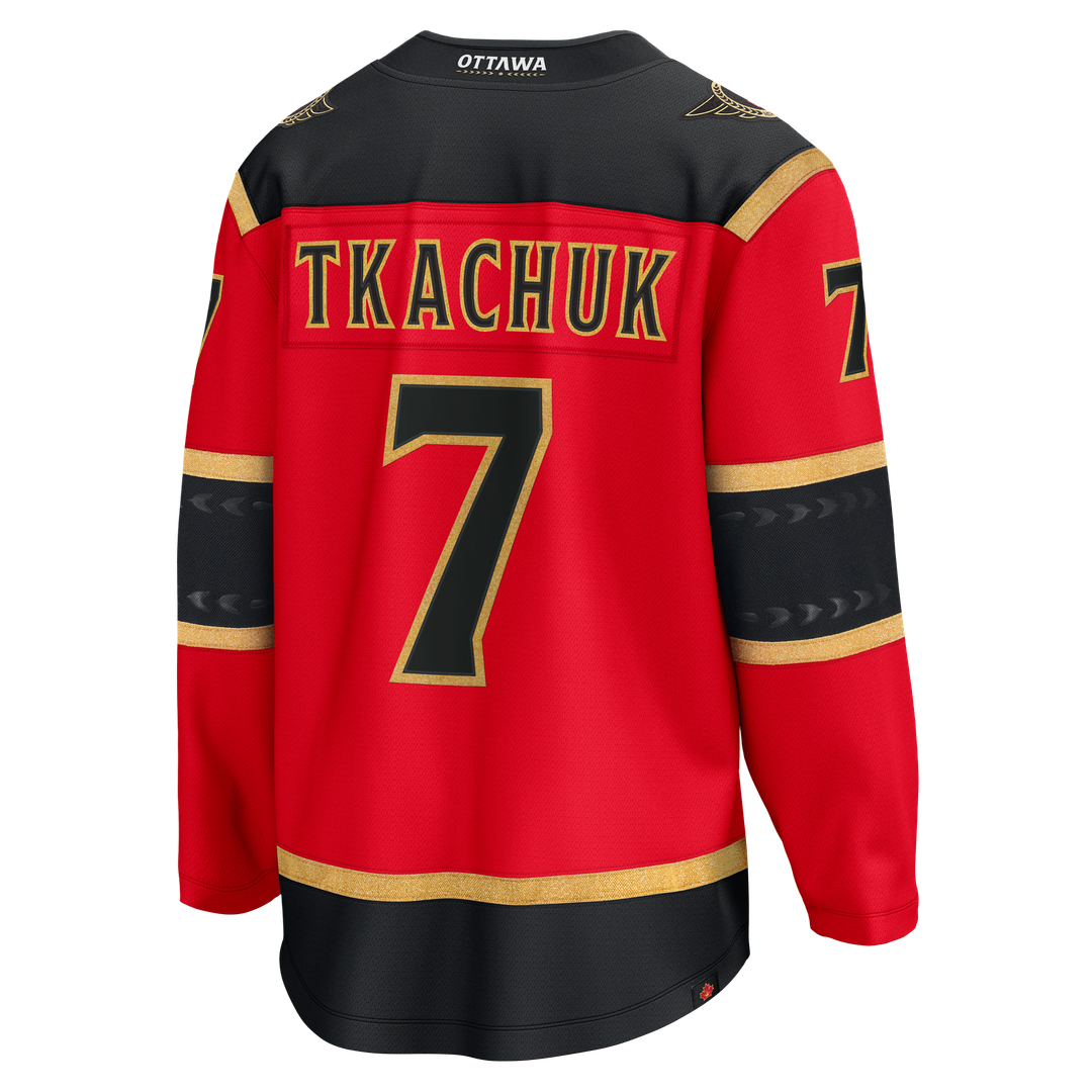 Brady Tkachuk Ottawa Senators Fanatics Alternate Breakaway Jersey - Red