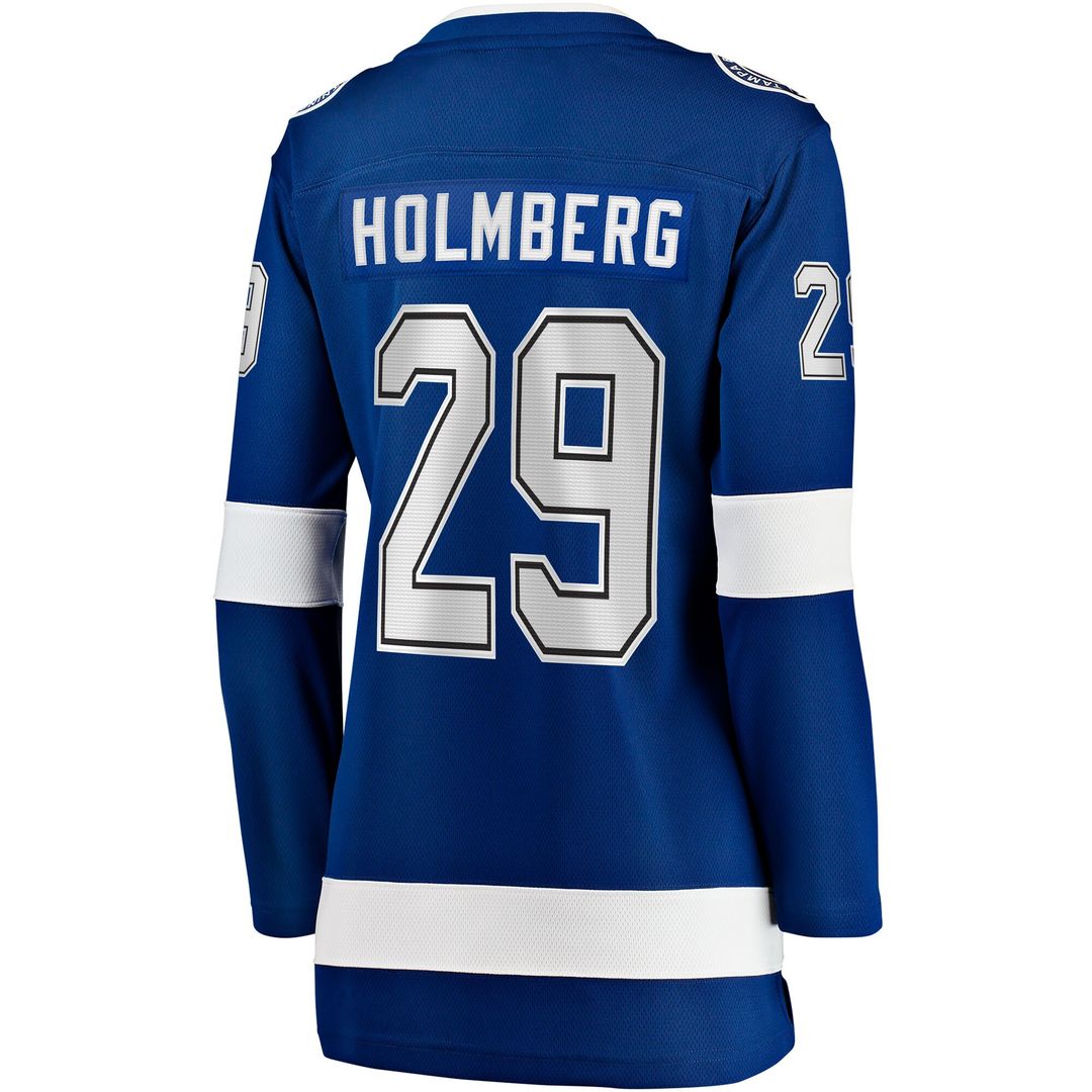 Pontus Holmberg Tampa Bay Lightning Fanatics Women's Home Breakaway Jersey - Blue