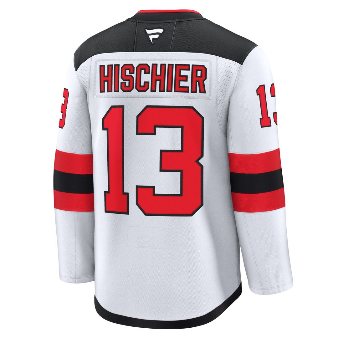 Nico Hischier New Jersey Devils Fanatics Alternate Premium Jersey - Black