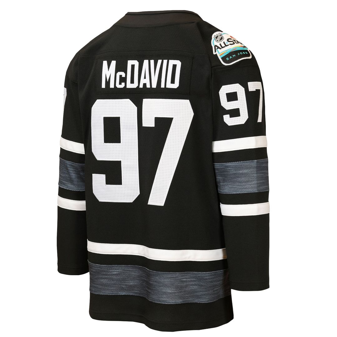 Connor McDavid Edmonton Oilers Mitchell & Ness Youth 2019 All-Star Game Power Play Jersey - Black