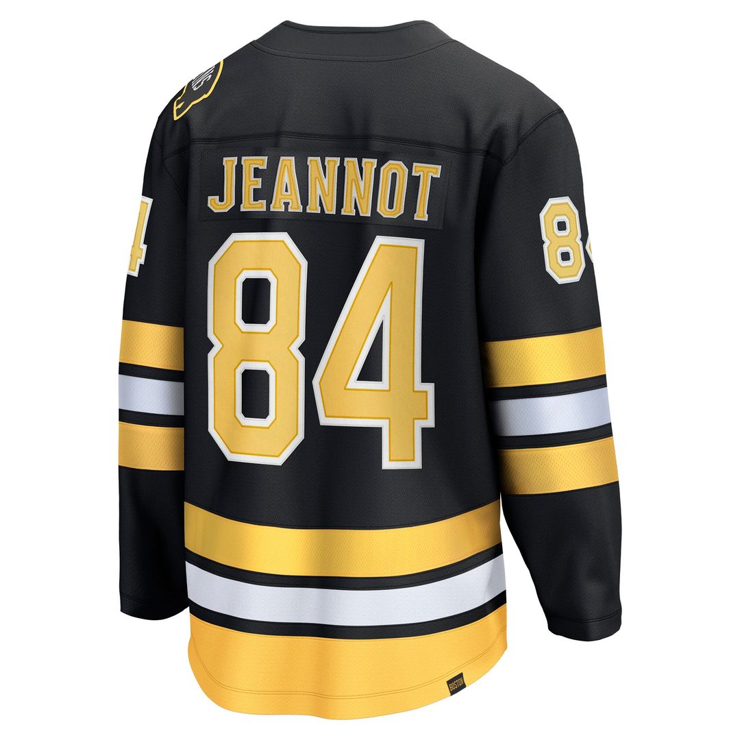 Tanner Jeannot Boston Bruins Fanatics Home Breakaway Player Jersey - Black