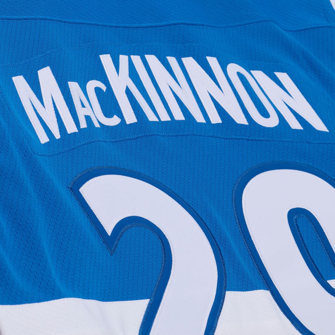 Nathan MacKinnon Colorado Avalanche Mitchell & Ness 2020 Power Play Jersey - Blue