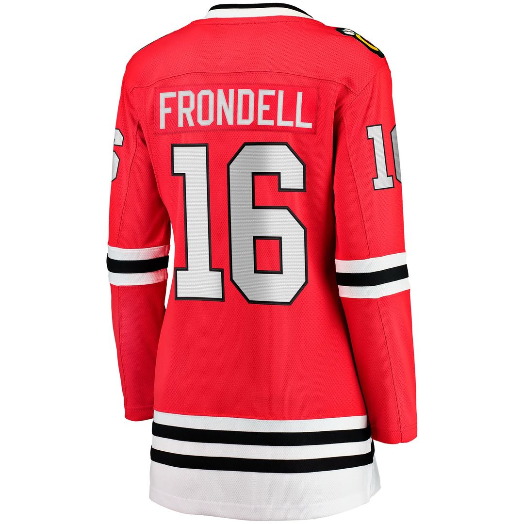 Anton Frondell Chicago Blackhawks Fanatics Women's Breakaway Jersey - Red