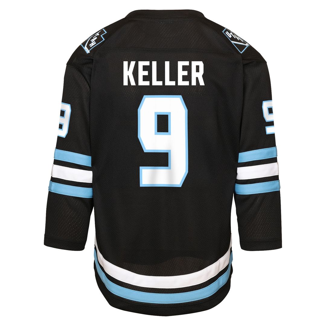 Clayton Keller Utah Mammoth Youth Home Player Replica Jersey - Black
