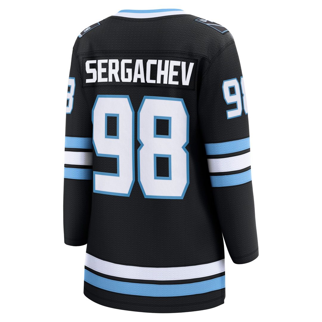 Mikhail Sergachev Utah Mammoth Fanatics Women's Home Breakaway Player Jersey - Black