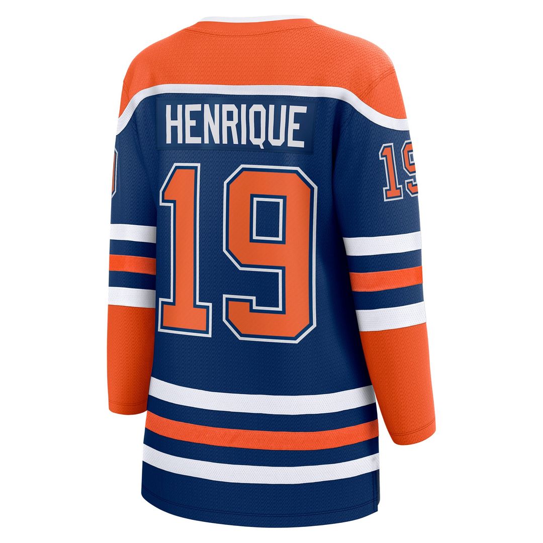 Adam Henrique Edmonton Oilers Fanatics Women's Home Breakaway Player Jersey - Royal