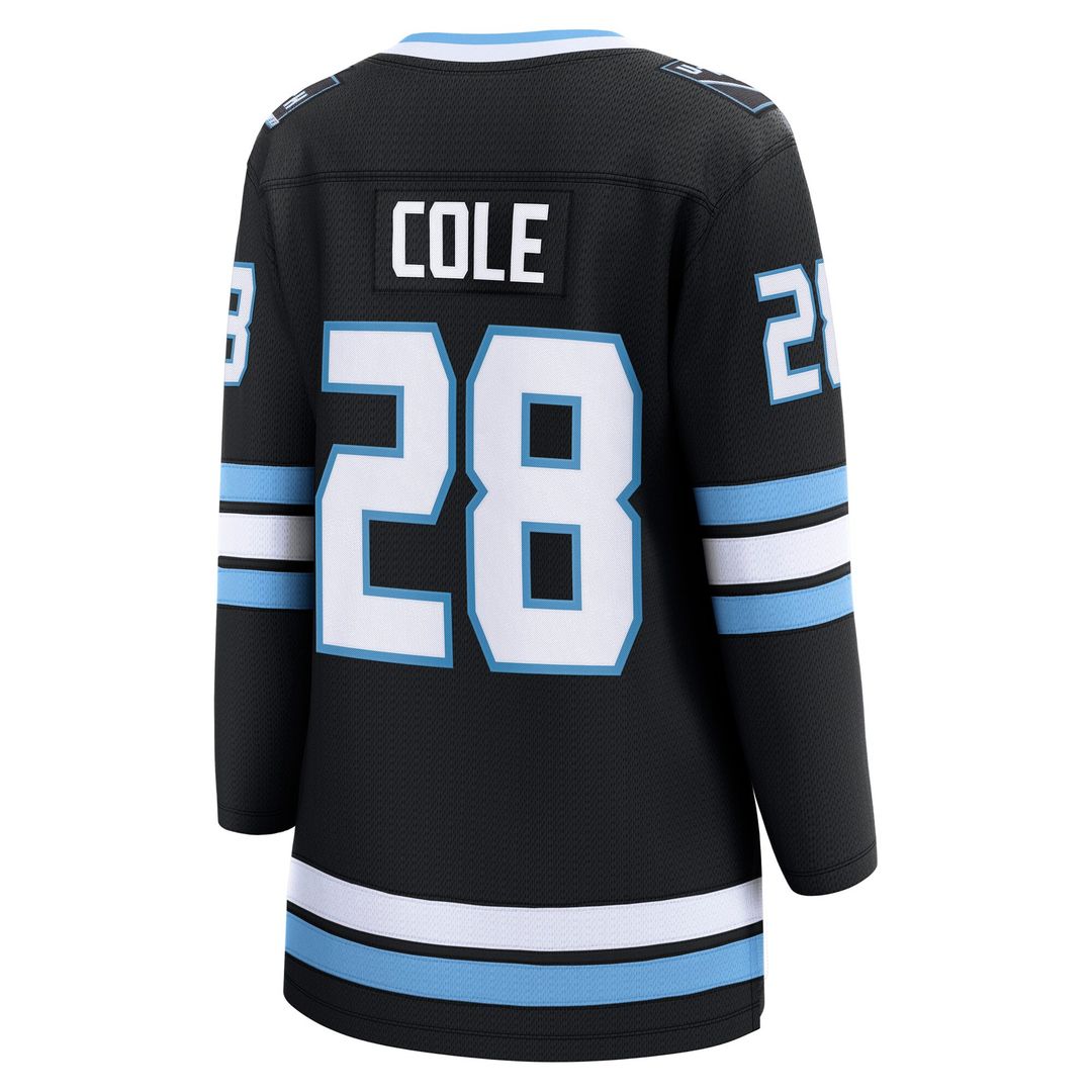 Ian Cole Utah Mammoth Fanatics Women's Home Breakaway Player Jersey - Black
