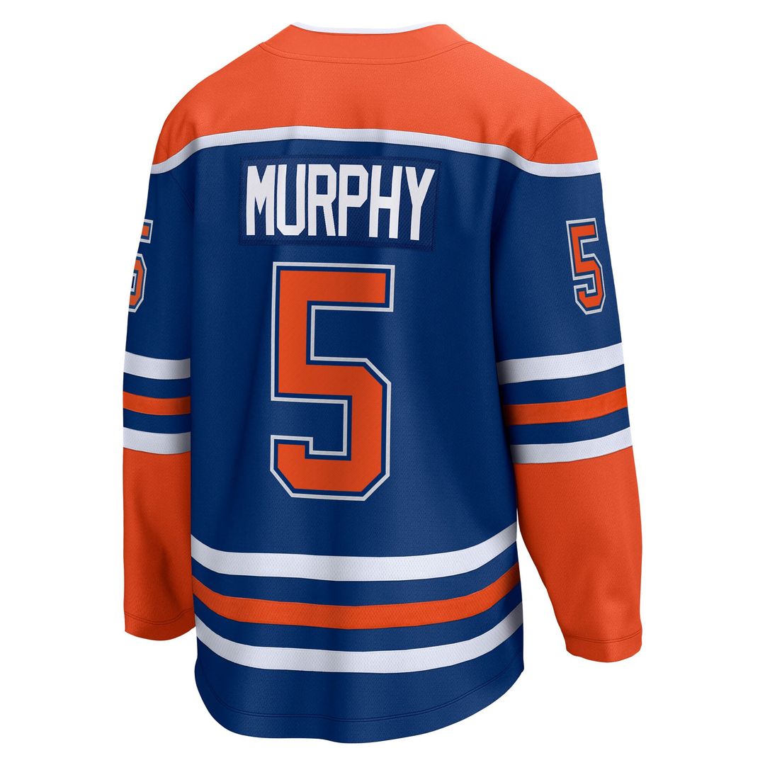 Connor Murphy Edmonton Oilers Fanatics Home Breakaway Jersey - Royal