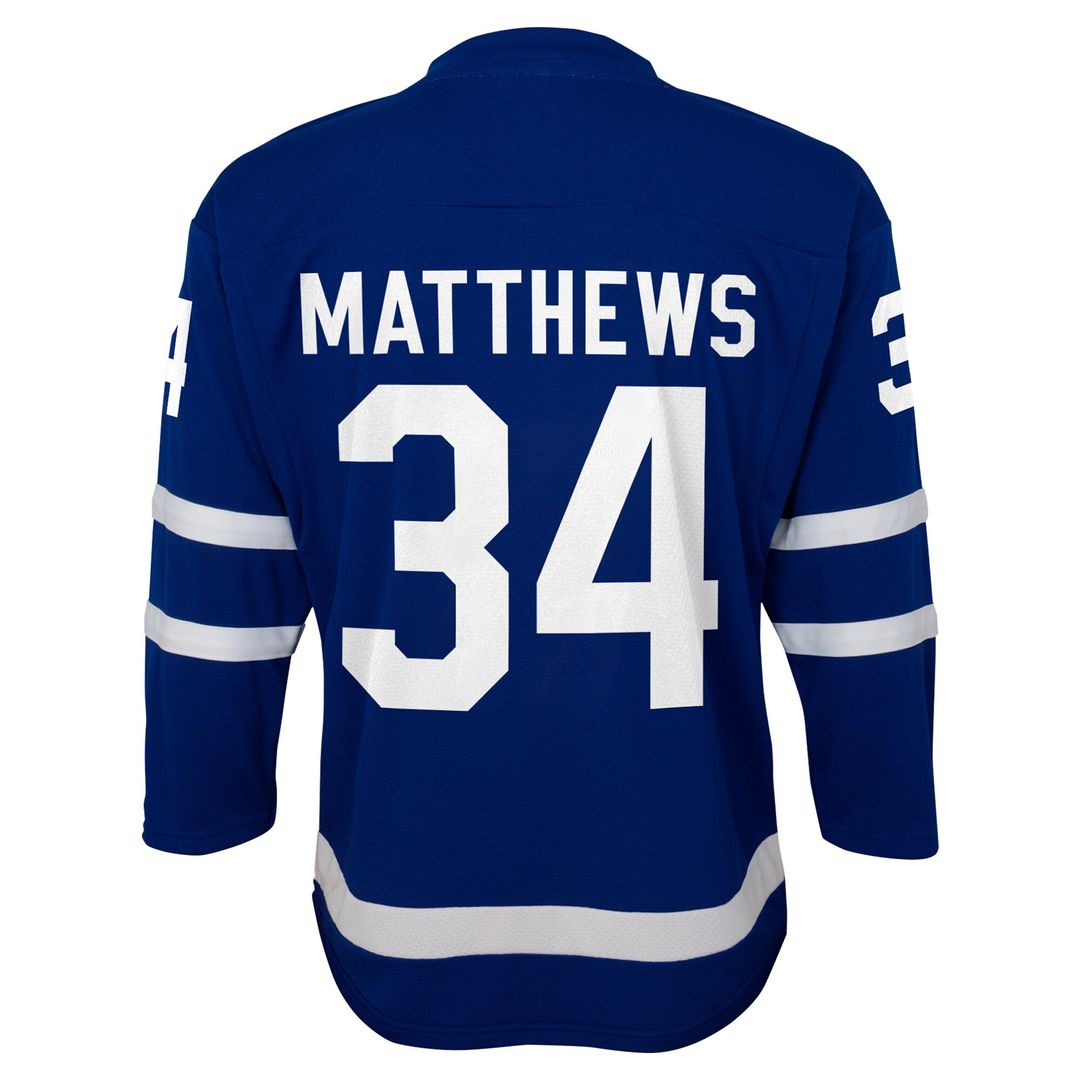 Auston Matthews Toronto Maple Leafs Youth Home Player Replica Jersey - Blue