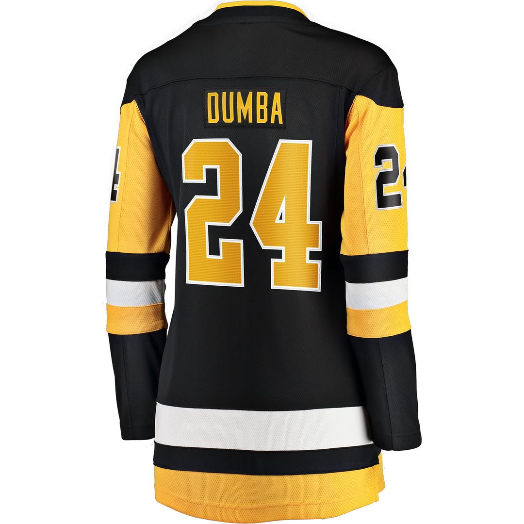 Matt Dumba Pittsburgh Penguins Fanatics Women's Home Breakaway Jersey - Black