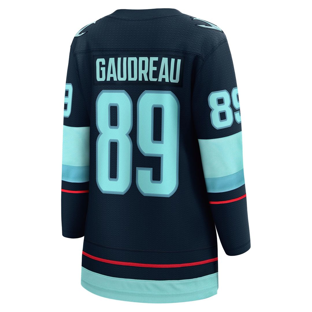 Frederick Gaudreau Seattle Kraken Fanatics Women's Home Breakaway Jersey - Deep Sea Blue