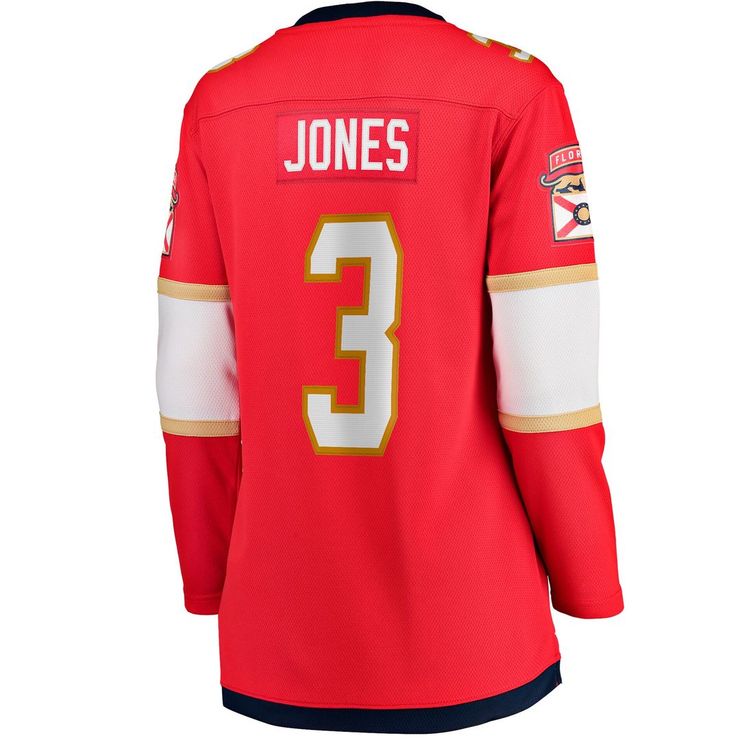 Seth Jones Florida Panthers Fanatics Women's Home Breakaway Player Jersey - Red