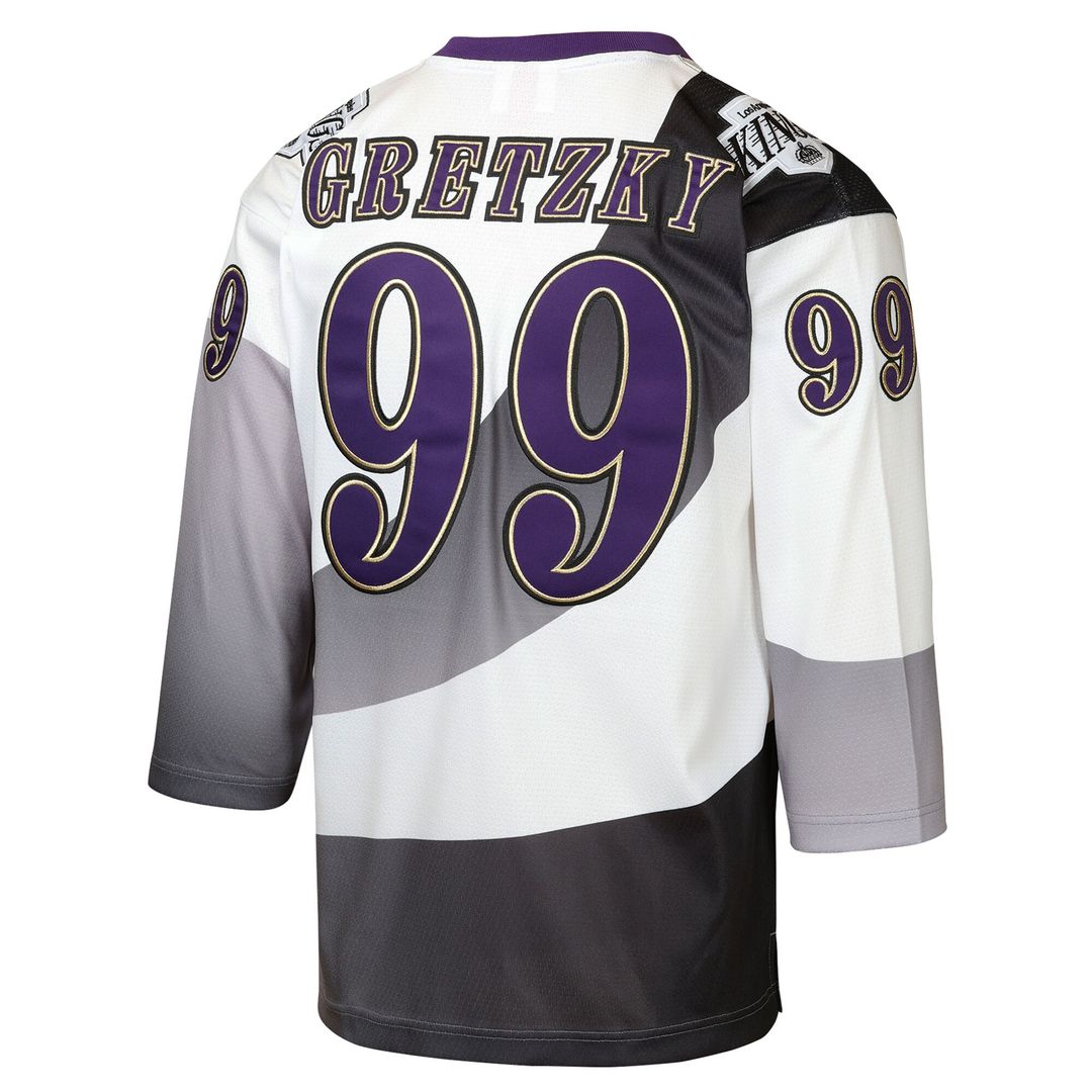 Wayne Gretzky Los Angeles Kings Mitchell & Ness Youth 1995/96 Power Play Throwback Alternate Player Jersey with Captain Patch - White