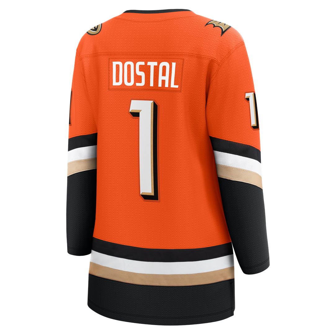 Lukas Dostal Anaheim Ducks Fanatics Women's Home Breakaway Jersey - Orange