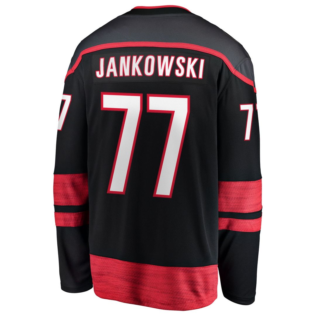 Mark Jankowski Carolina Hurricanes Fanatics Home Breakaway Jersey - Black