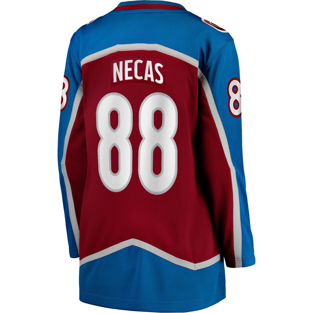 Martin Necas Colorado Avalanche Fanatics Women's Breakaway Player Jersey - Burgundy