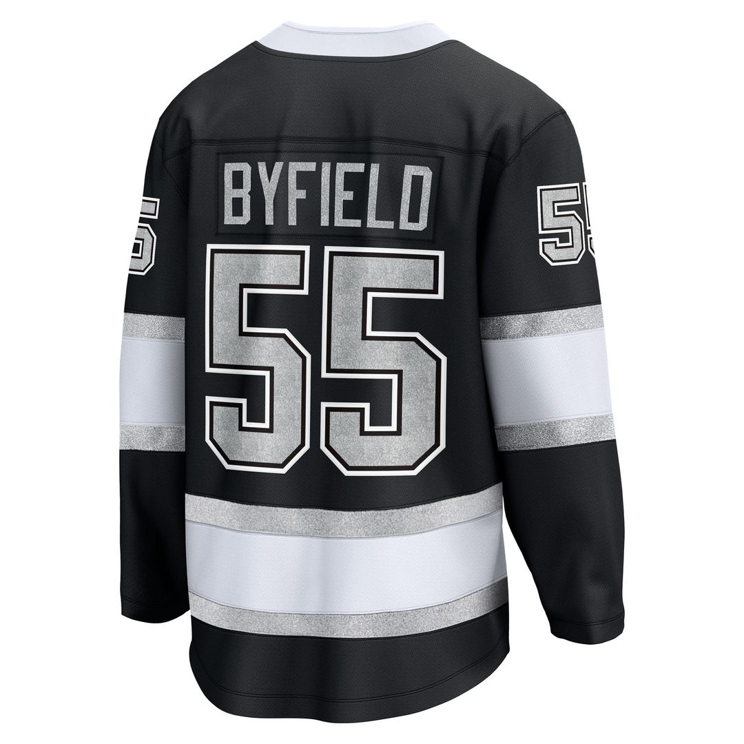 Quinton Byfield Los Angeles Kings Fanatics Home Breakaway Jersey - Black