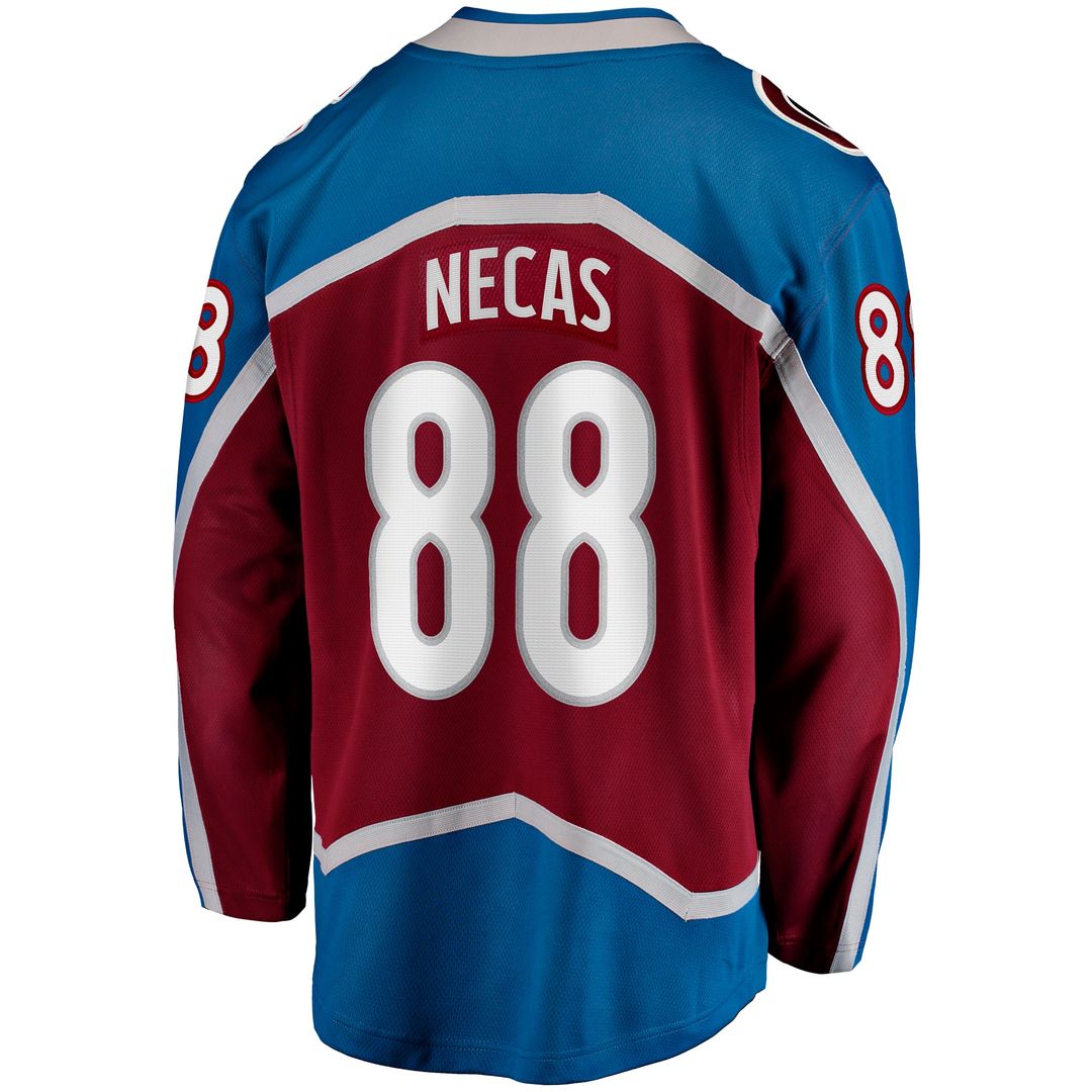 Martin Necas Colorado Avalanche Fanatics Breakaway Player Jersey - Burgundy