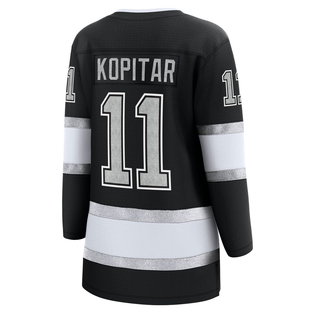 Anze Kopitar Los Angeles Kings Fanatics Women's Home Breakaway Jersey - Black