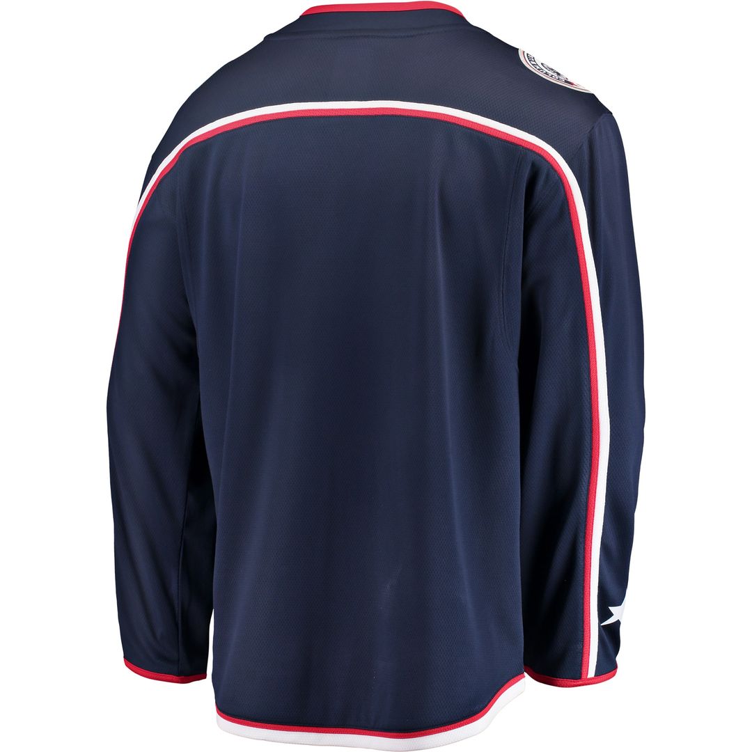 Columbus Blue Jackets Fanatics Breakaway Home Jersey - Navy
