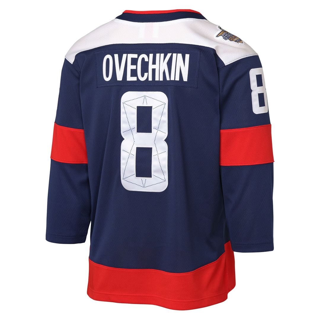 Alexander Ovechkin Washington Capitals Mitchell & Ness Youth 2018 NHL Stadium Series Power Play 2.0 Player Jersey - Navy