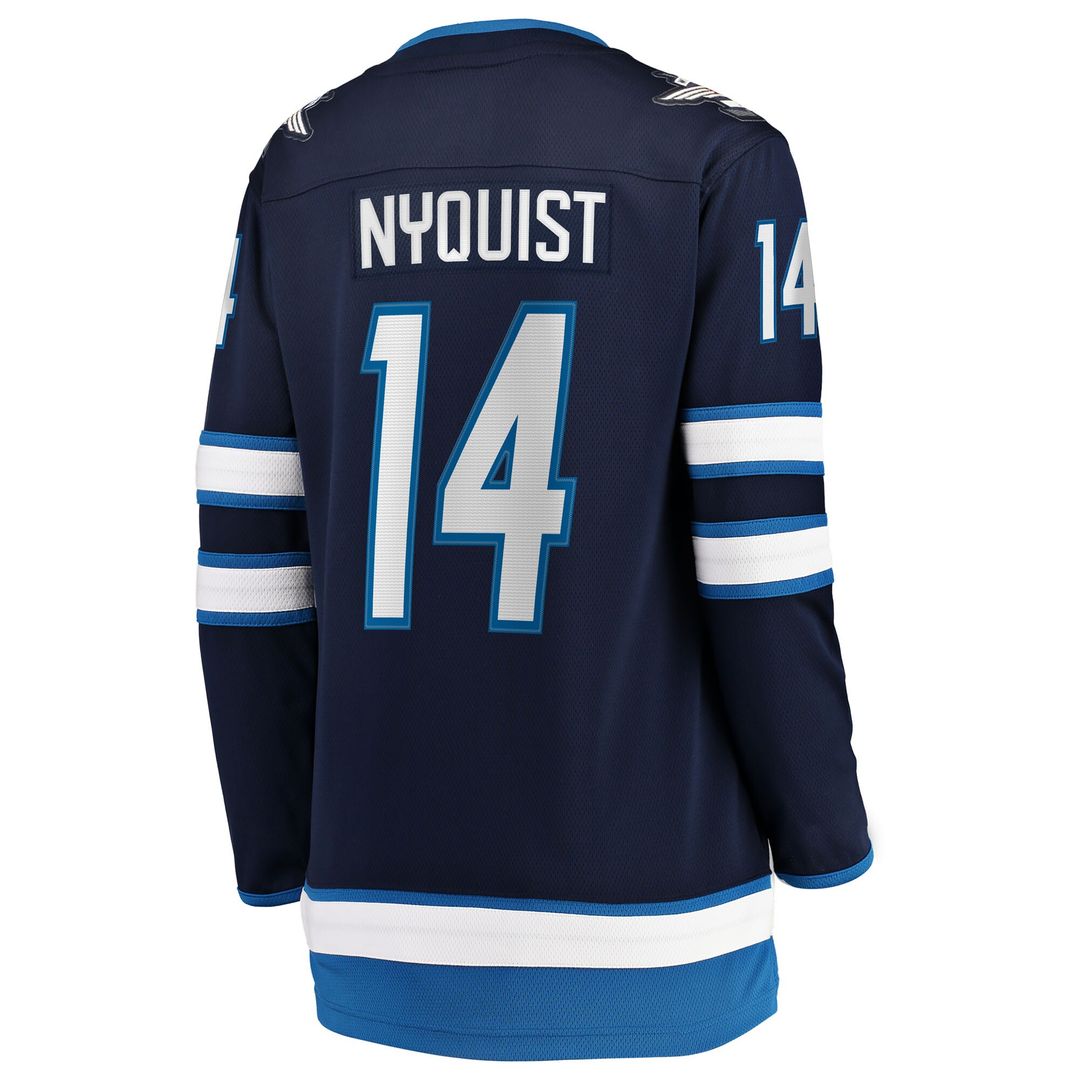 Gustav Nyquist Winnipeg Jets Fanatics Women's Home Breakaway Jersey - Navy