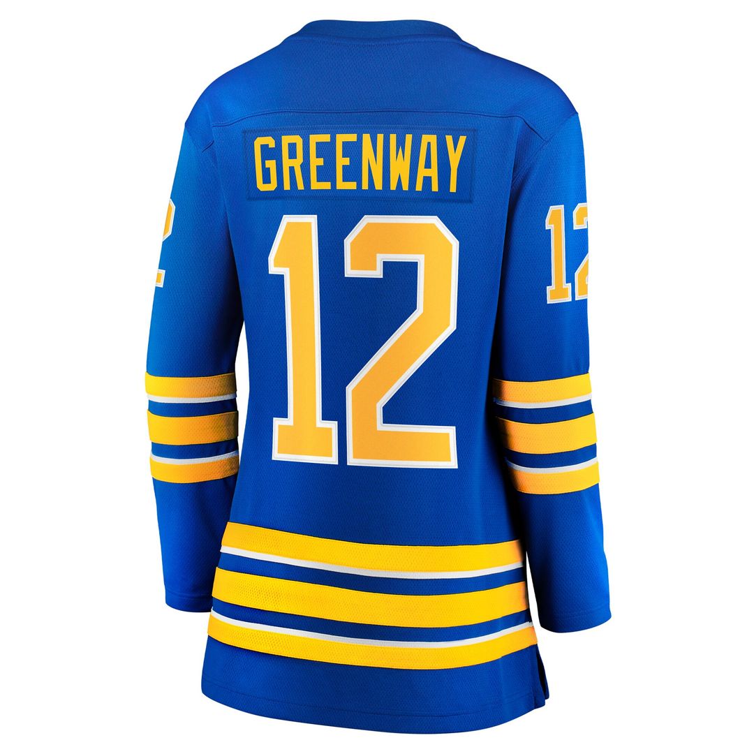 Jordan Greenway Buffalo Sabres Women's Fanatics Home Breakaway Jersey - Royal