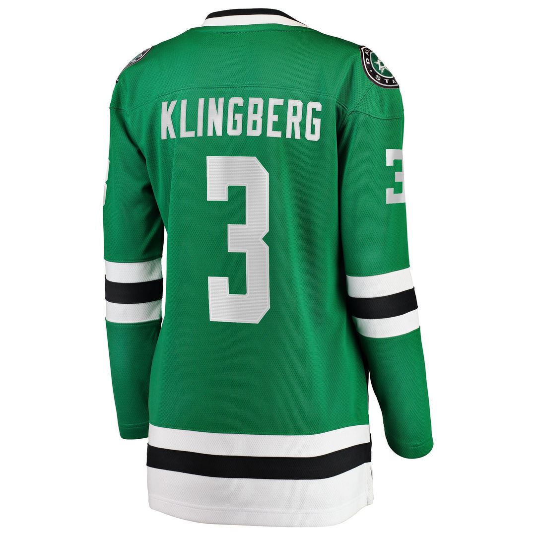John Klingberg Dallas Stars Fanatics Women's Breakaway Player Jersey - Kelly Green