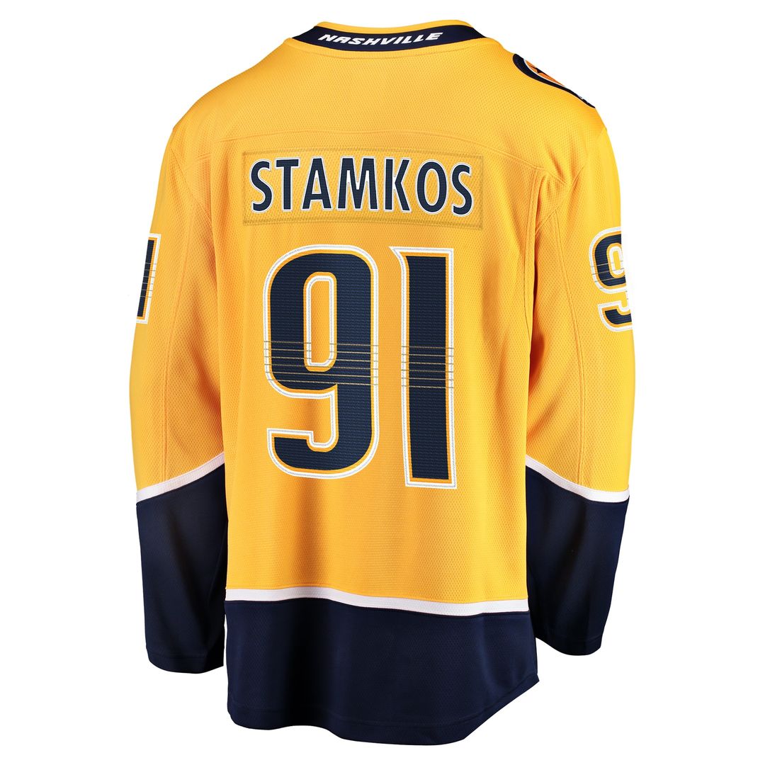 Steven Stamkos Nashville Predators Fanatics Home Premier Breakaway Player Jersey - Gold