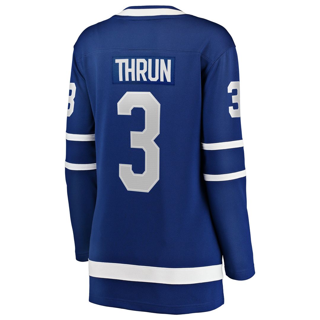 Henry Thrun Toronto Maple Leafs Fanatics Women's Home Breakaway Jersey - Blue