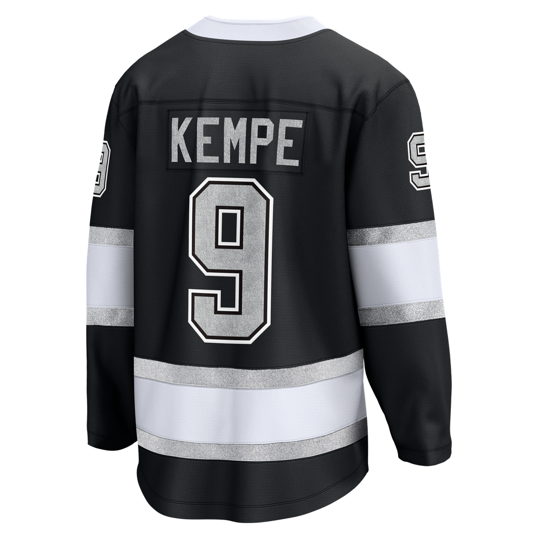 Adrian Kempe Los Angeles Kings Fanatics Home Premier Breakaway Player Jersey - Black