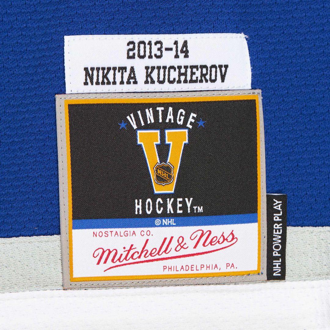 Nikita Kucherov Tampa Bay Lightning 2013-14 Power Play Jersey - Blue
