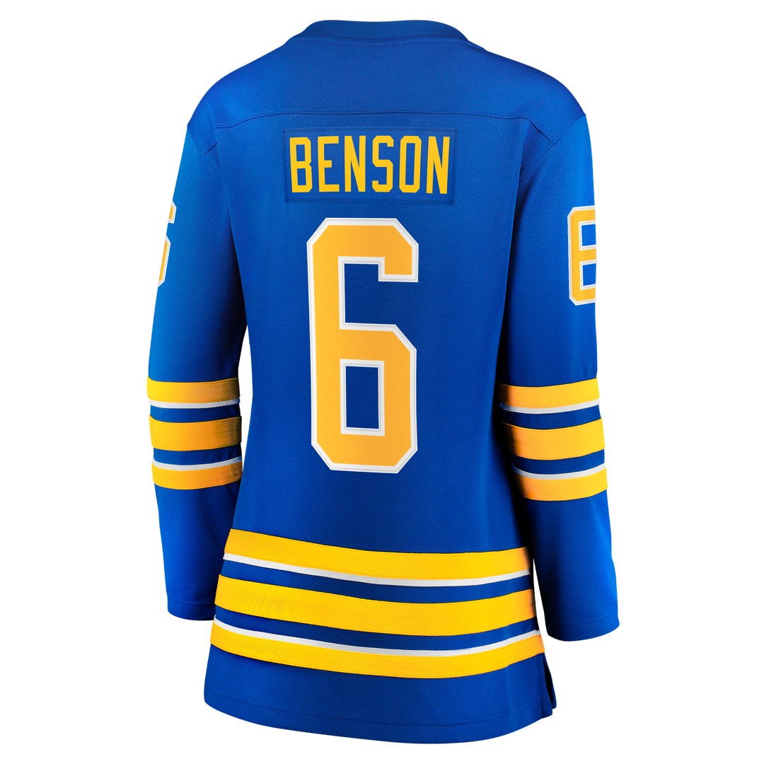 Zach Benson Buffalo Sabres Fanatics Women's Home Breakaway Jersey - Royal