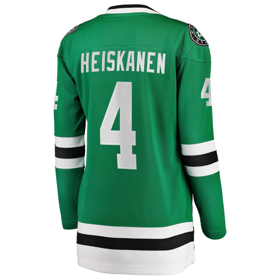 Miro Heiskanen Dallas Stars Fanatics Women's Home Breakaway Player Jersey - Kelly Green