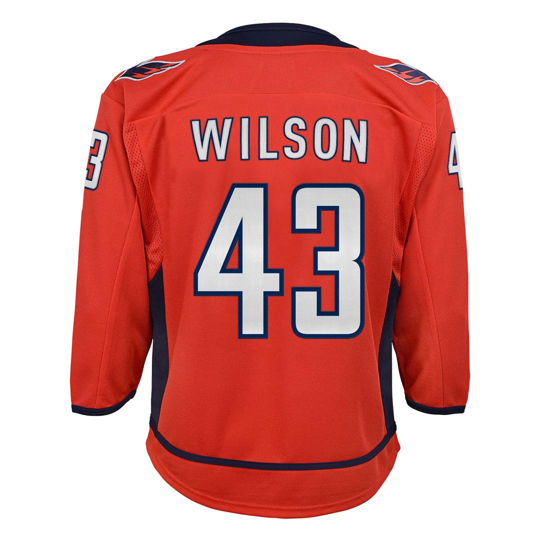 Tom Wilson Washington Capitals Youth 2020/21 Alternate Premier Player Jersey - Navy